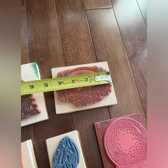 Assorted Wood mount Rubber Stamps. Crafting stamps New & Used - Picture 10 of 14
